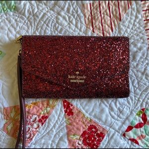 NWOT Kate Spade Laurel Way iPhone Wristlet